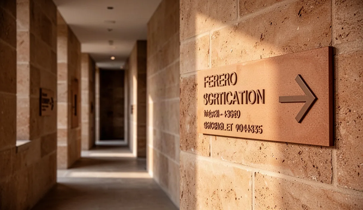 Architectural Signage and Wayfinding Legibility